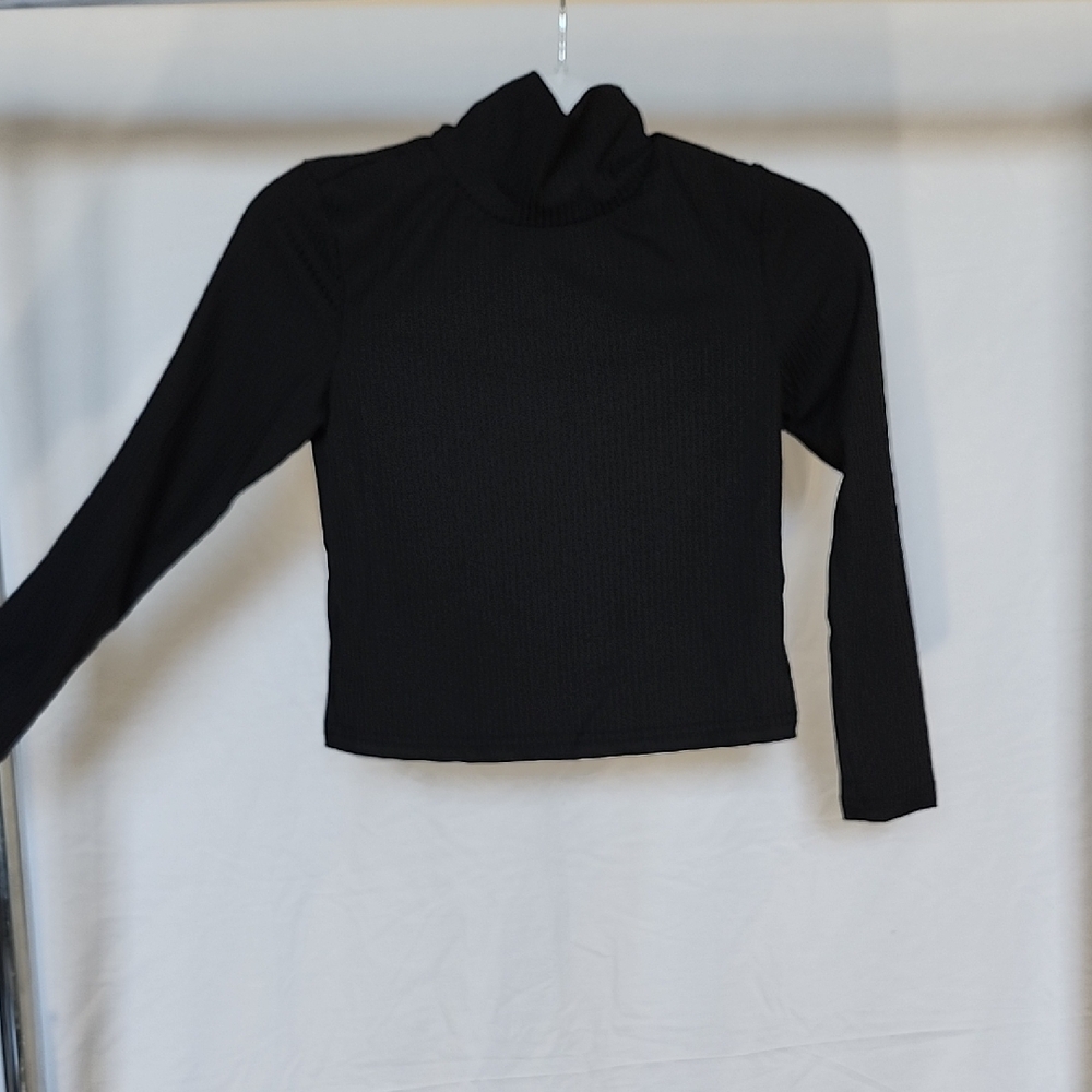 SHEIN Classic Black Turtleneck and Leggings Set - Picture 3 of 6